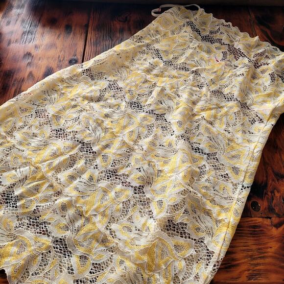 Josie Natori Lace Sexy Nightgown Dress Chemise Sz M - Picture 4 of 6